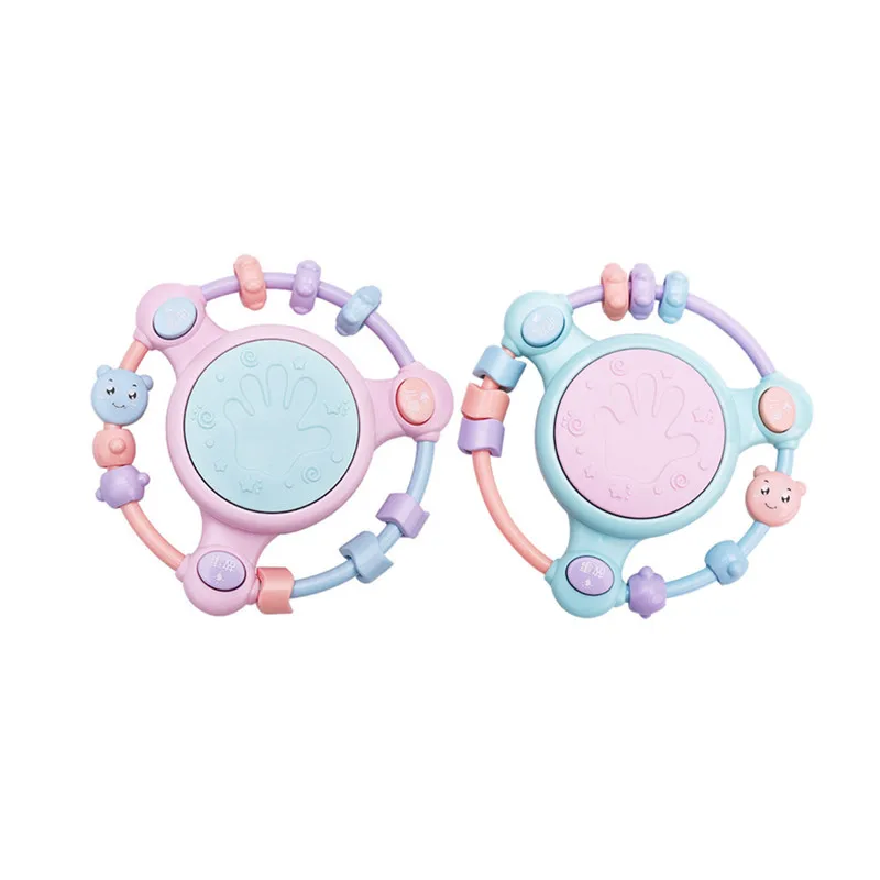 Kid Music Toy Beaded Hand Drum Light Children's Music Hand Drums Songs Baby Early Education Toys Educational Toys Kid Music Toy Beaded Hand Drum Light Children's Music Hand Drums Songs Baby Early Education Toys Educational Toys
