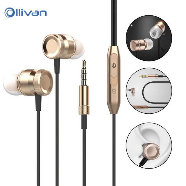 Ollivan headset hifi wired earphone Super Bass Stereo Earphone 3.5mm In Ear Earphones with Mic Music Earphone for phones PC MP3 Ollivan headset hifi wired earphone Super Bass Stereo Earphone 3.5mm In Ear Earphones with Mic Music Earphone for phones PC MP3