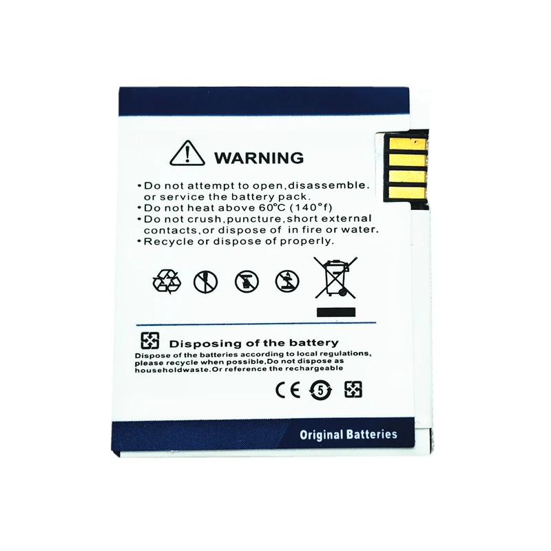 Аккумулятор для мобильного телефона LOSONCOER BC60 1100 мАч батарея Motorola L7 A1600 L72 E8 L71 C261
