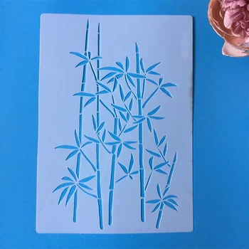 

Hot A4 Bamboo DIY Layering Stencils Painting Scrapbook Coloring Embossing Album Decorative Paper Card Template
