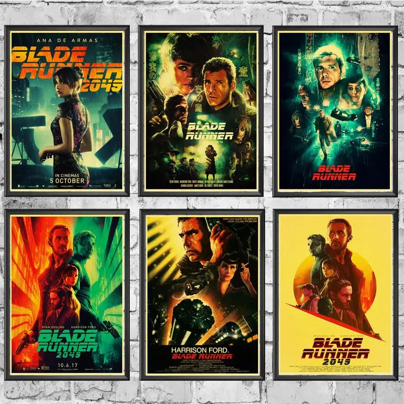 Новинка 2049 ретро постер принт высокое качество настенные наклейки для гостиной