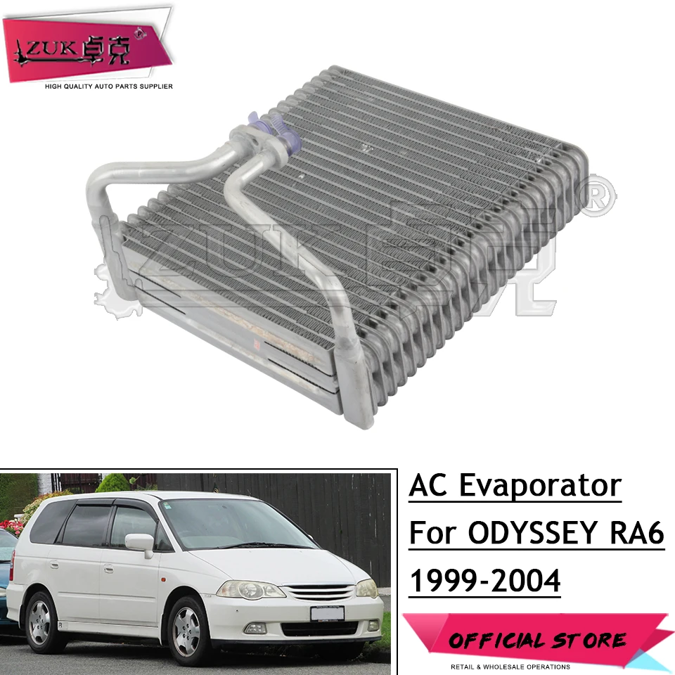 ZUK Высокое качество Авто кондиционер испаритель для HONDA ODYSSEY 1999 2000 2001 2002 2003 2004 RA6 80210-SCP-W41