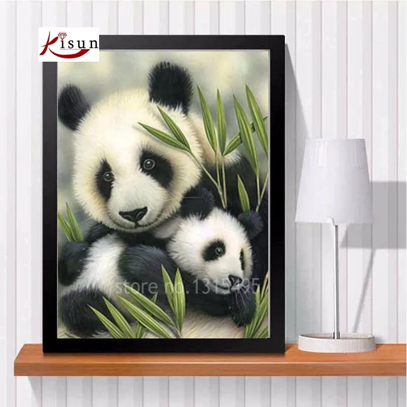 

harvest diamond embroidery animals rhinestone painting bead cross stitch mazayka diamond mosaic panda pictures plastic canvas
