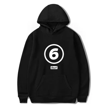 

Korean band Day6 Fashion Hoodie Day6 Logo Print Sweatshirt Hooded Pullover Harajuku Warm Hoody Men/Women Clothes