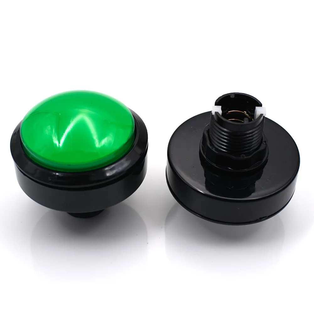 5pcs lot 60mm Convex Round Push Button LED Illuminated Momentary Push Buttons with Microswitch for DIY Arcade Game Parts  (2)