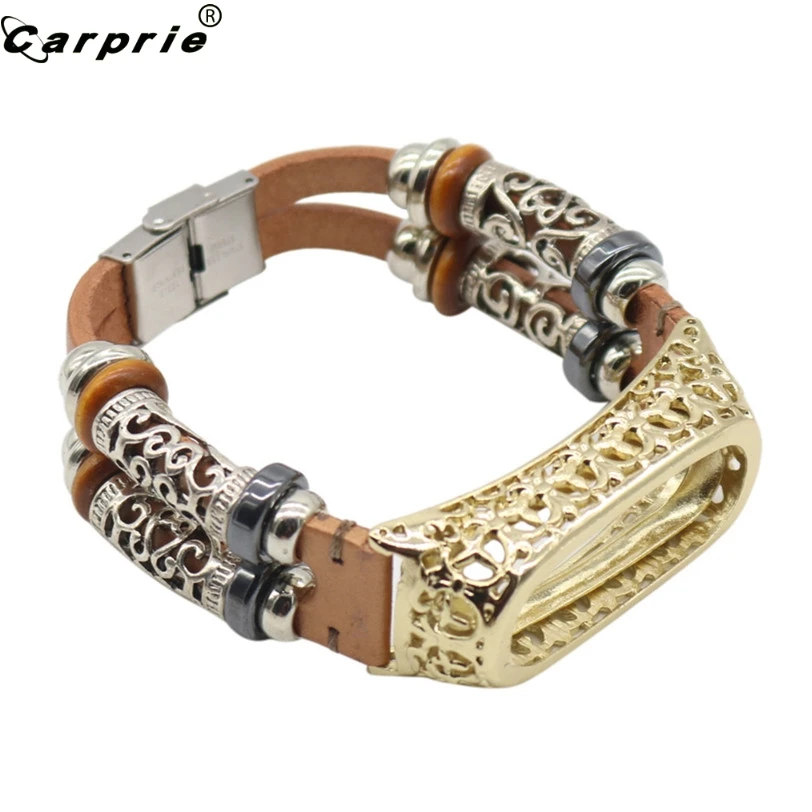 

CARPRIE Ethnic Style Smart Watch Strap Band For Xiaomi Mi Band 3 Bracelet Retro Watchbands Replacement 90130