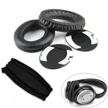 Высокая эластичность наушников Замена амбушюры Подушка для Bose Тихий комфорт QC 15 QC 2 повязка на голову-20