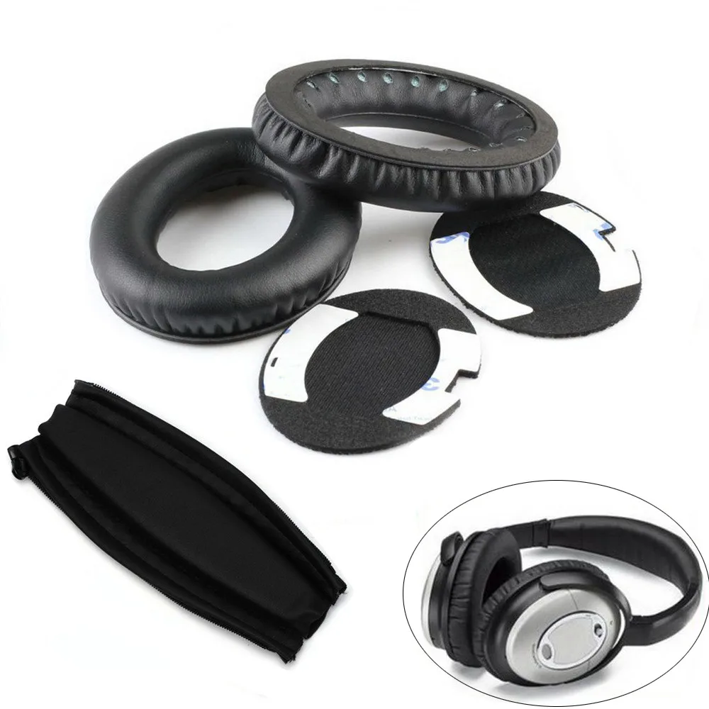 Высокая эластичность Замена наушников Подушка для ушей Bose Тихий комфорт QC 15 2