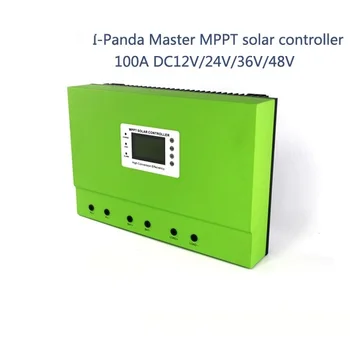 

LCD display mppt solar charge controller 100A 12V 24V 36V 48V AUTO PV regulator charge Solar Battery with Rs232 Lan 5KW system