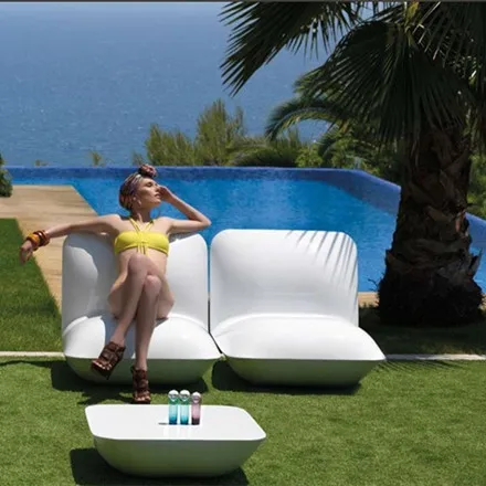 Италия стиль пластик с подсветкой Vondom | подушка кресло стул светодиодный светильник мебель диван с адаптером и пультом дистанционного управления