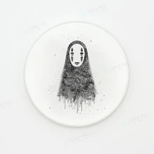 Акварельные Японские Аниме Spirit Out Миядзаки мультфильм керамические подставки детские подарки креативный Бар Кафе Кухня дополнительный коврик