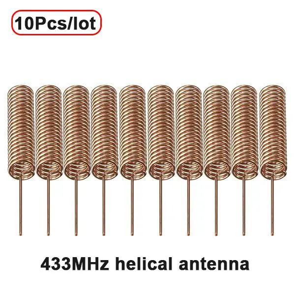 

10Pcs/lot 433MHZ Spiral Spring Helical Antenna Diameter around 5mm