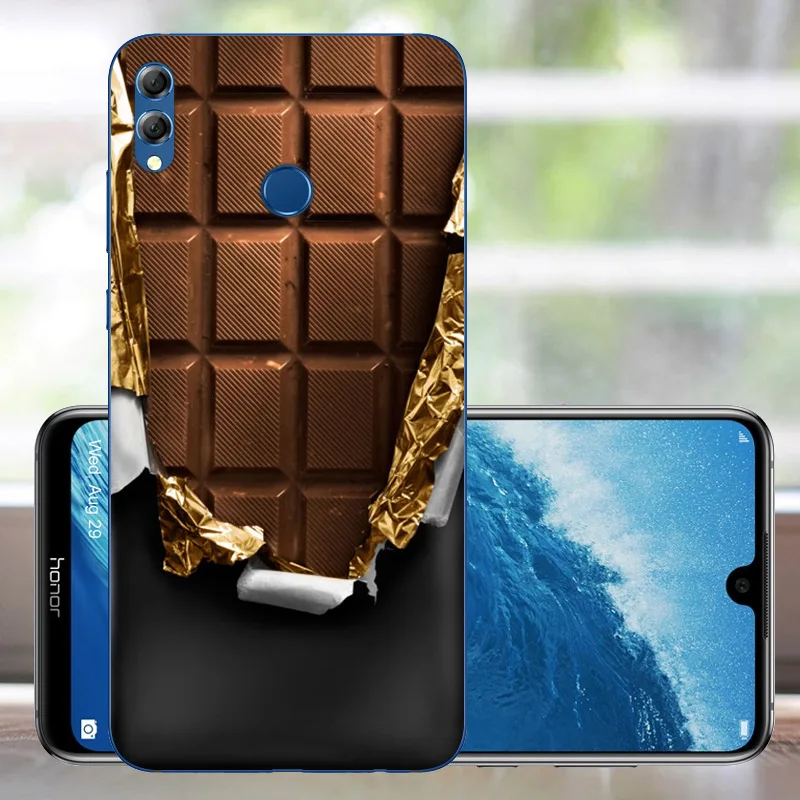Мягкие TPU для huawei Honor 8X чехол силиконовый телефона с рисунком Чехол 5X 6X случае