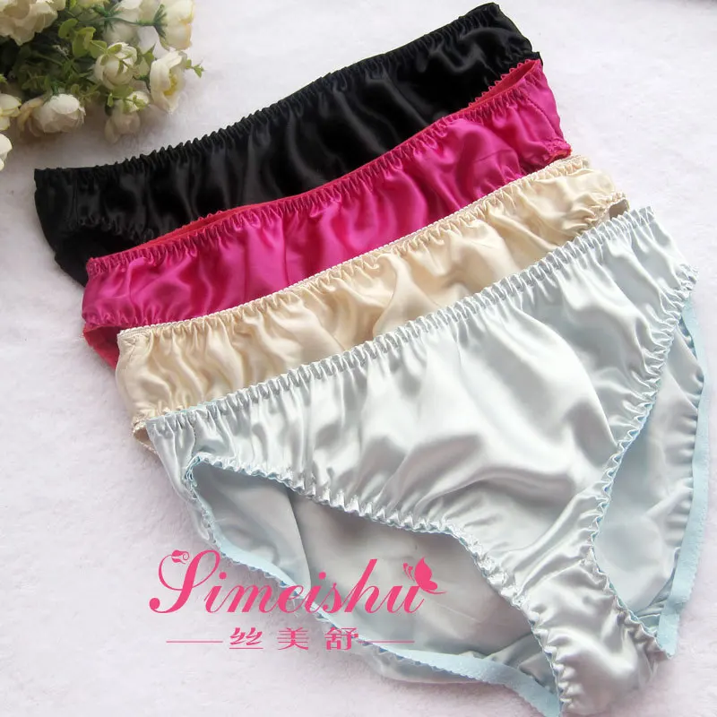 slip soie femme