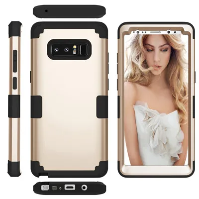 For Samsung Galaxy Note8 Case For Note8 Luxury Armor Silicone Rubber Shockproof Hard Cover Case For Samsung Galaxy Note8 Case (25)