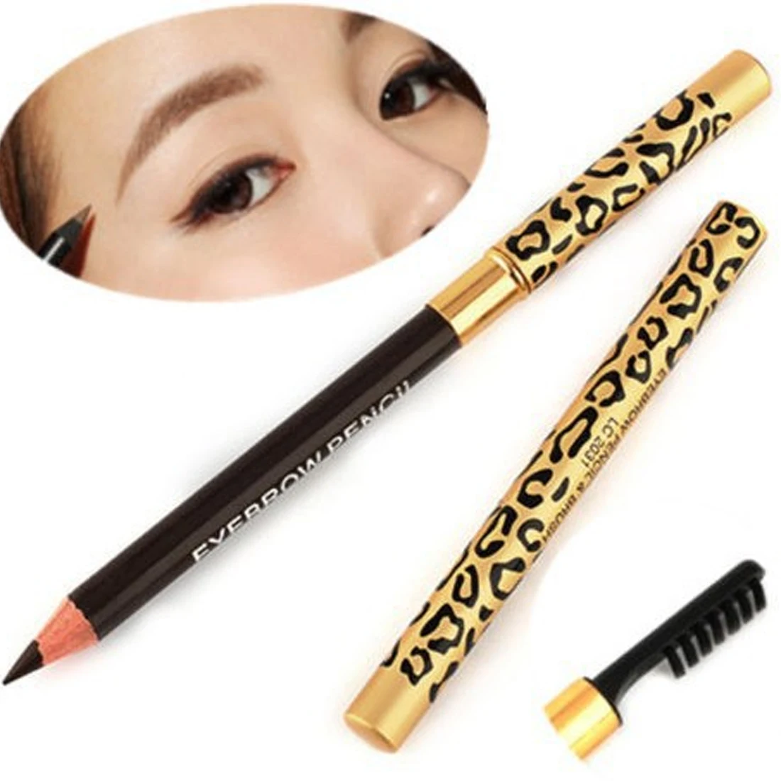 

5 color beginners big eyes fixed lasting not blooming eyeliner waterproof anti-sweat eyebrow pencil eyeliner pen