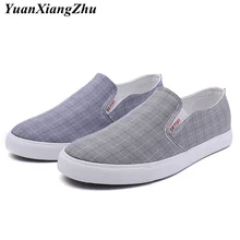 2019 fashion plaid men canvas shoes for men loafers comfortable mens shoes casual breathable slip on shoes man flats shoes цена 2019 fashion plaid men canvas shoes for men loafers comfortable mens shoes casual breathable slip on shoes man flats shoes цены онлайн