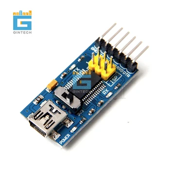 

FTDI Basic Downloader USB to TTL FT232 FIO/pro/mini/lilypad FT232R downloader FT232RL support 3.3v 5v