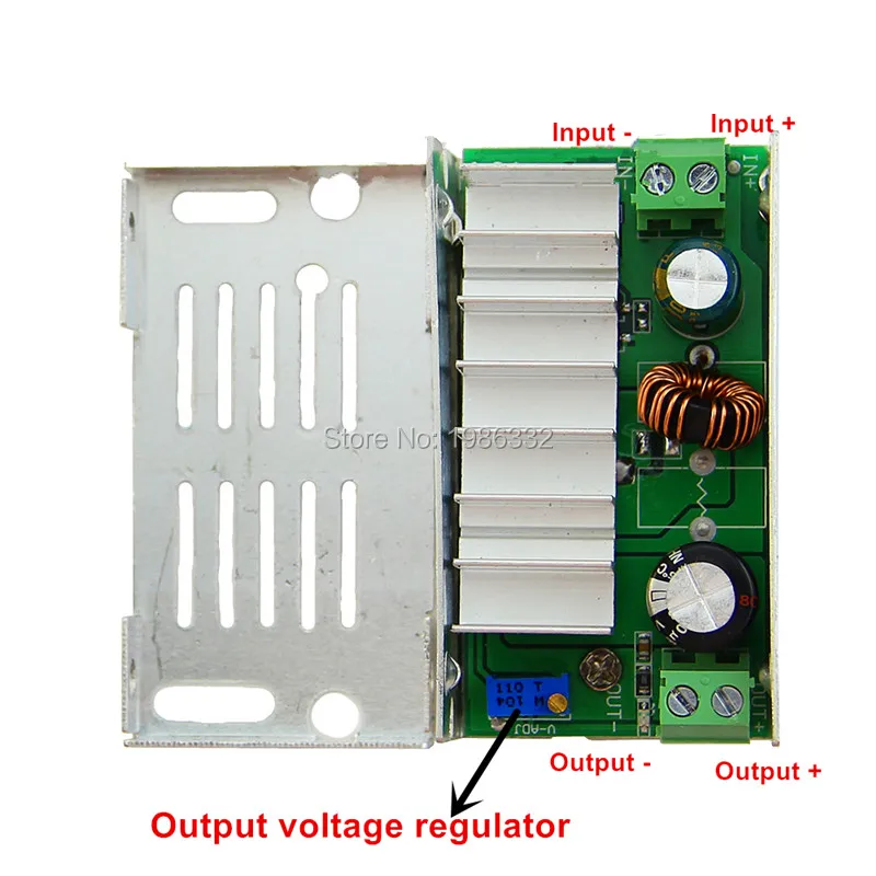 WS16 200 Вт 10A DC повышающий преобразователь 6 35 в шаг до 55 12 В 19 24 36 48 зарядное