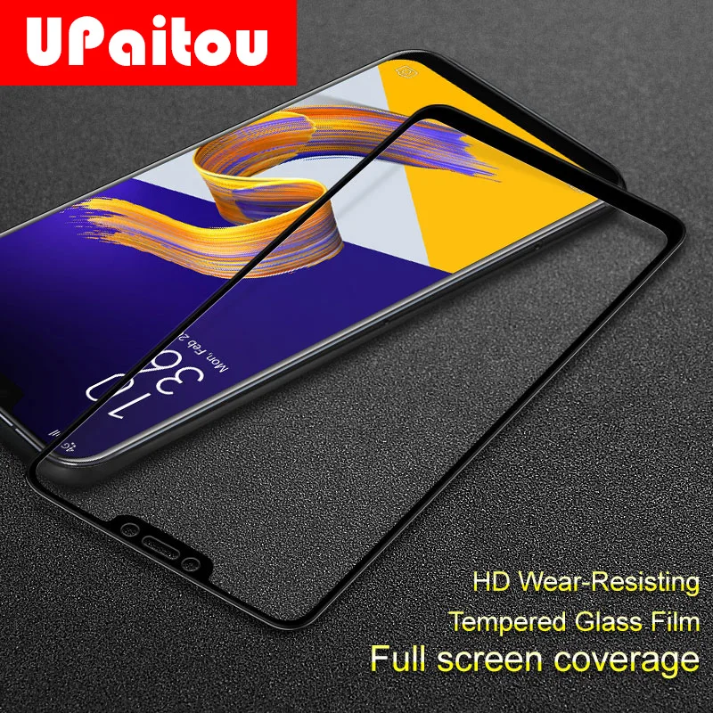 

UPaitou 9H Screen Protector Film For ASUS Zenfone 5 ZE620KL Full Cover Tempered Glass for 5Z ZS620KL Screen Protector