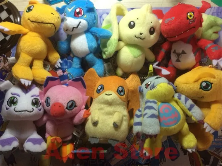 digimon plush minis
