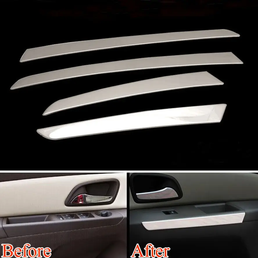 

Car Interior Door Armrest Sequins Trim Door Panle Cover Strips Sticker Fit For Cruze 09-2015