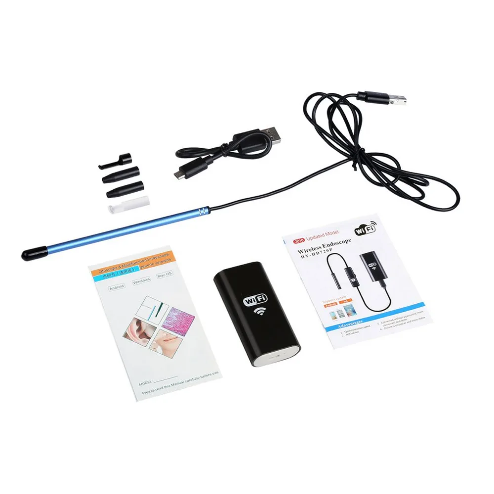 3 in 1 USB Ear Cleaning Tool HD Visual Ear Spoon Multifunctional