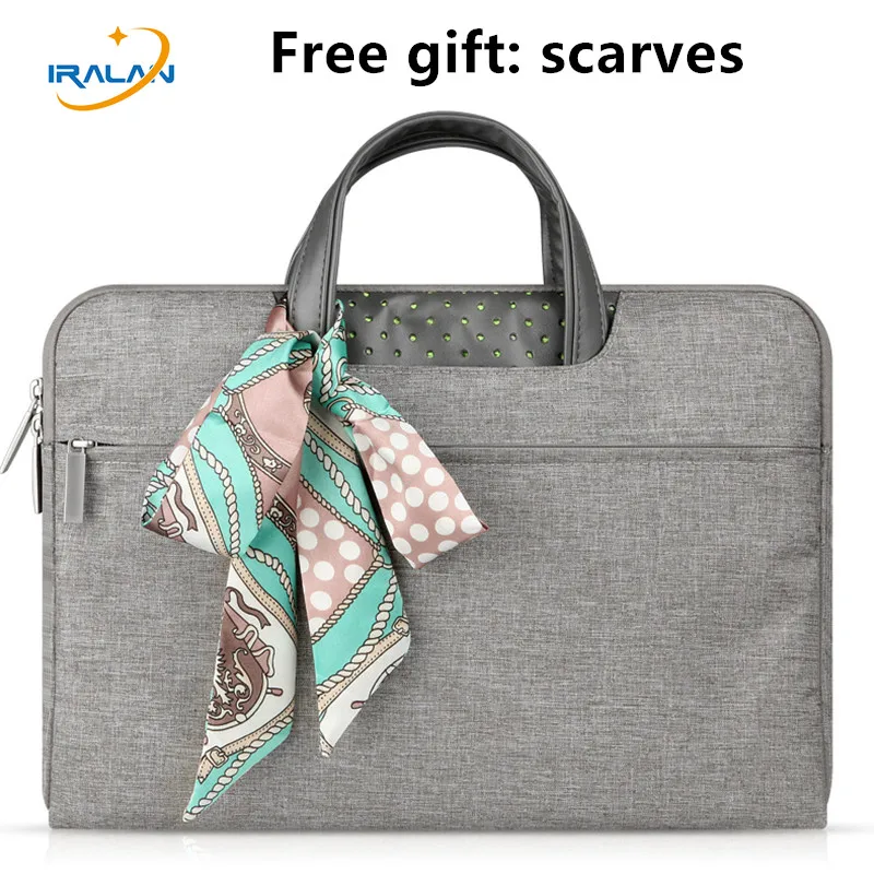 Baratos Funda para ordenador portátil 11,6 12 13,3 14 15 15,6 pulgadas funda portátil con cremallera para hombre mujer MacBook Pro Air 13 bolsas para Notebook + regalo