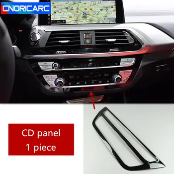 

Car Styling Auto Accessories For BMW X3 G01 X4 G02 Interior Console Air Conditioner CD Panel Decoration Frame Cover Trim Sticker