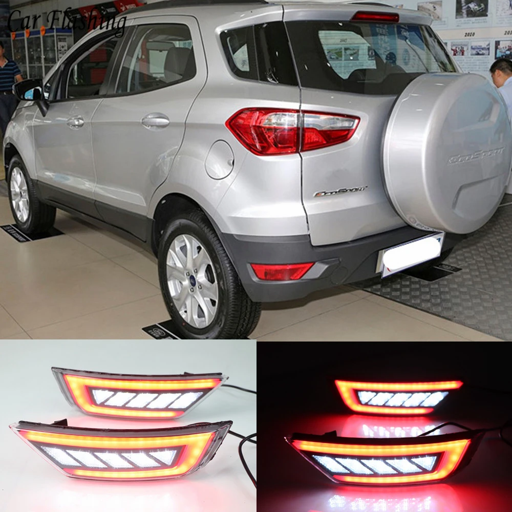 

For Ford Hatchback Focus 2009-2013 For Ecosport 2013-2018 For Kuga Escape 2013-2018 rear tail bumper lamp Reflector fog light