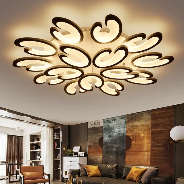 Aliexpress.com : Neue Acryl Moderne Led Deckenleuchten Für ... Moderne Deckenleuchten Fur Wohnzimmer