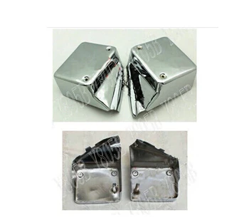 

Chrome Metal Battery Side Cover For Shadow Spirit VT750 DC 2000-2009 / VT750 Black Widow 2000-2007
