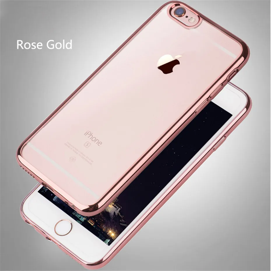 MOUSEMI 5S For iPhone 6 se 5 Case Transparent Silicone Cute Soft Luxury Girl Ultra Thin Capa Cases For iPhone 6 6s Plus 5s Coque (4)