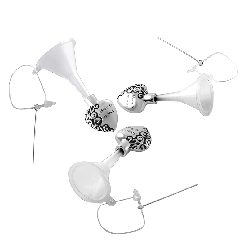 

Plastic Clear Mini Funnel for Liquid Oil Perfume Diffuser Necklace Filling Kit Cremation Jewelry Ashes With Specification