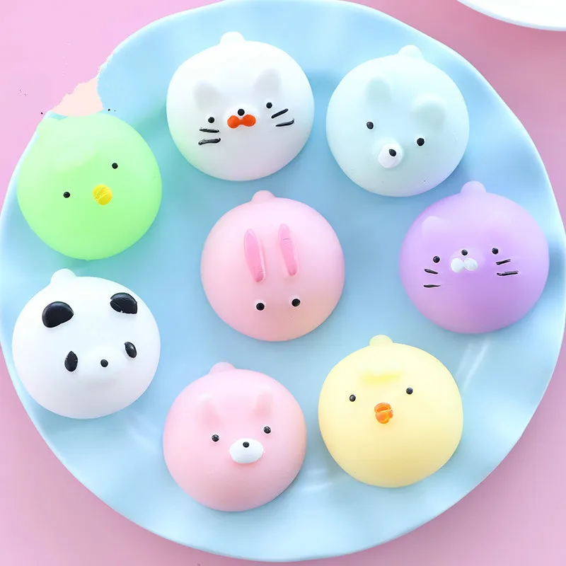 Creative Mini Cactus Cream Scented Squishy Slow Rising Squeeze animal Strap Kids Christmas Toy Kids Children Baby Toys New