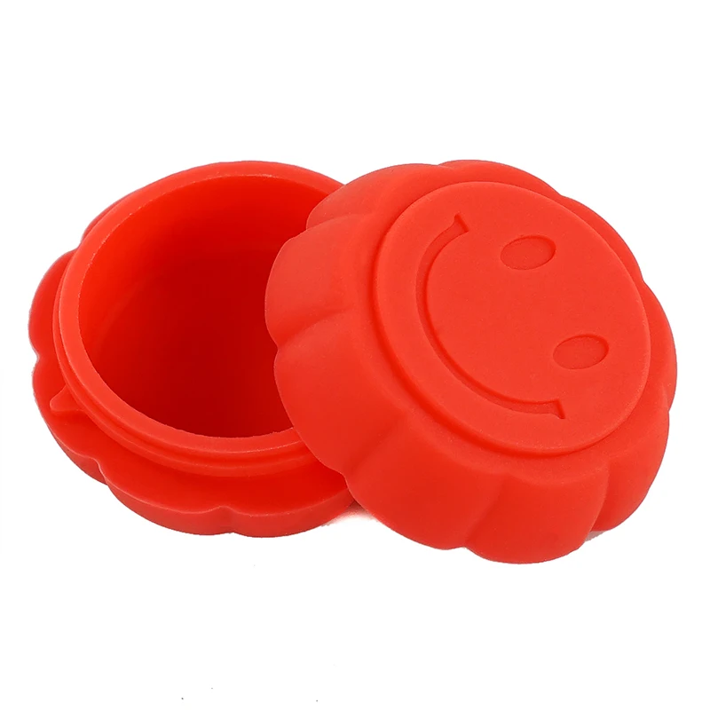 

25pcs\lot 6ml Ultimate Non Stick silicone wax container jars dab storage container