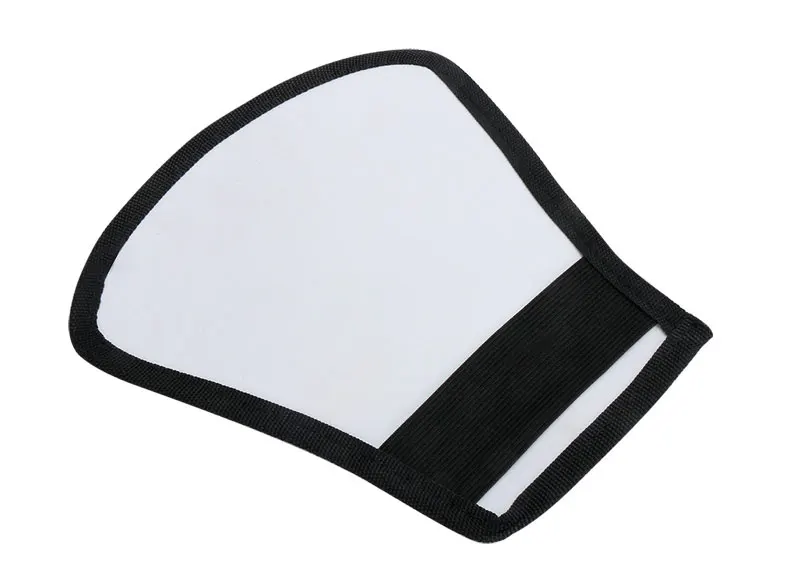 Universal Two-Side SilverWhite Camera Flash Diffuser Softbox Photo Flash Light Reflector (2)