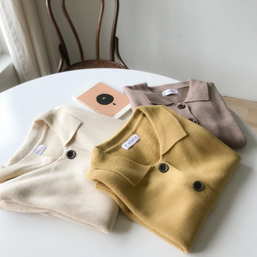 

street style autumn sweaters fashion 2019 women coat winter harajuku korean personality retro cardigan knitted sweater women