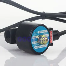 2 варианта медная катушка под водой электромагнитный клапан 3/8 дюймов 24 V 12 V 220 V AC нормально закрытый 2W040-10 инженерный пластиковый шарнир