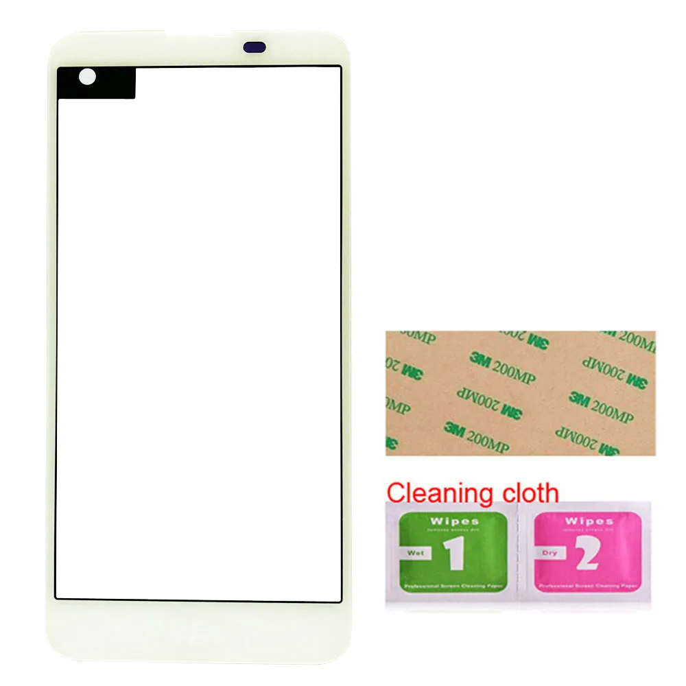 White No Tools K500 передняя панель стекло для LG X Экран K500Y K500N вид K500DS K500 Переднее стекло внешнее стекло запасная крышка - Цвет: White No Tools