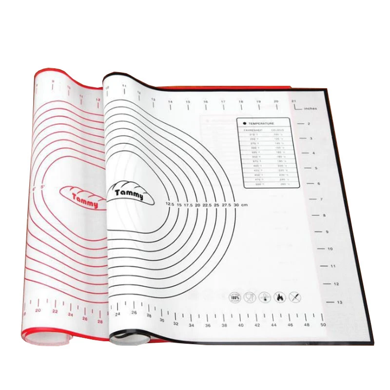 Transhome силиконовый коврик для выпечки антипригарный прокатный помадка пицца выпечка тестомес Кухонные гаджеты Инструменты для приготовления пищи коврик для выпечки