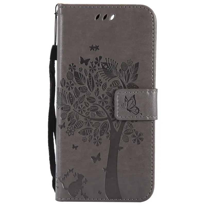 Для Huawei P Smart Case Cover Роскошный кошелек флип чехол из искусственной кожи для PSmart FIG