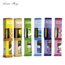 Encens à odeurs multiples 50ml, 1 pièce, huile aromatique sans fumée, bâtons de roseaux, diffuseur, salle de bain intérieure, huile de parfum de maison 12 parfums