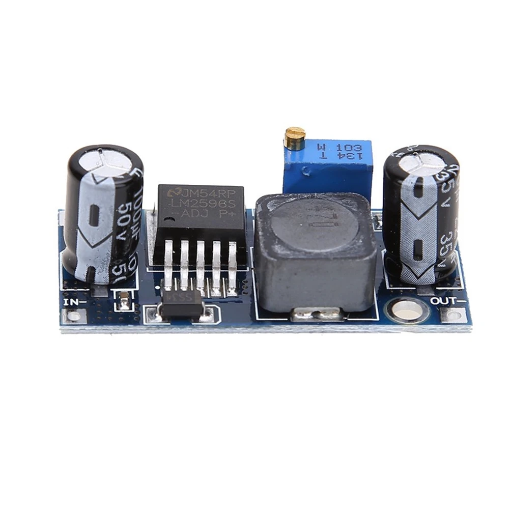 

DC-DC 3A Buck Converter Step Down Module LM2596 Power Supply Board Output 4V-35V 1.23V-30V 150KHz
