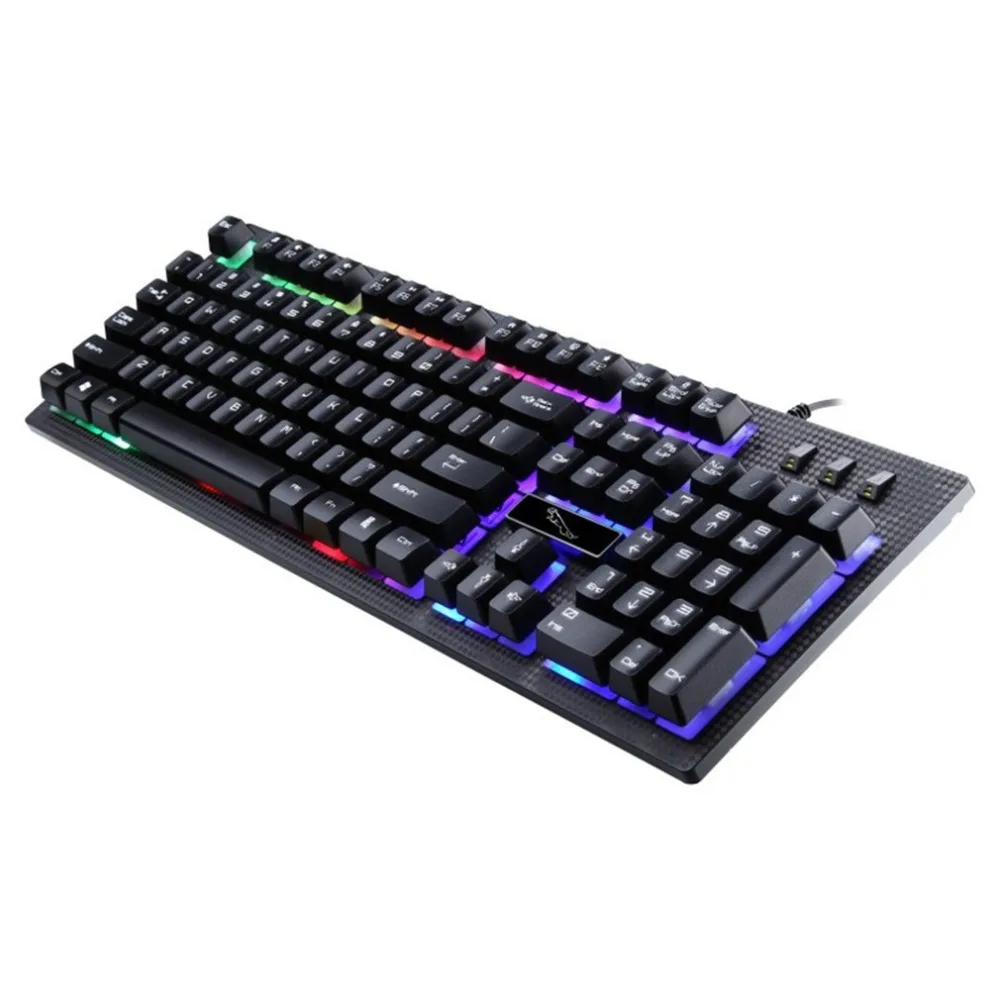 Wired Gaming Keyboard USB Backlight Gaming Keyboard Ergonomic Comfortable 114 Keys Keyboard For PC Laptop For Pro Gamer Wired Gaming Keyboard USB Backlight Gaming Keyboard Ergonomic Comfortable 114 Keys Keyboard For PC Laptop For Pro Gamer