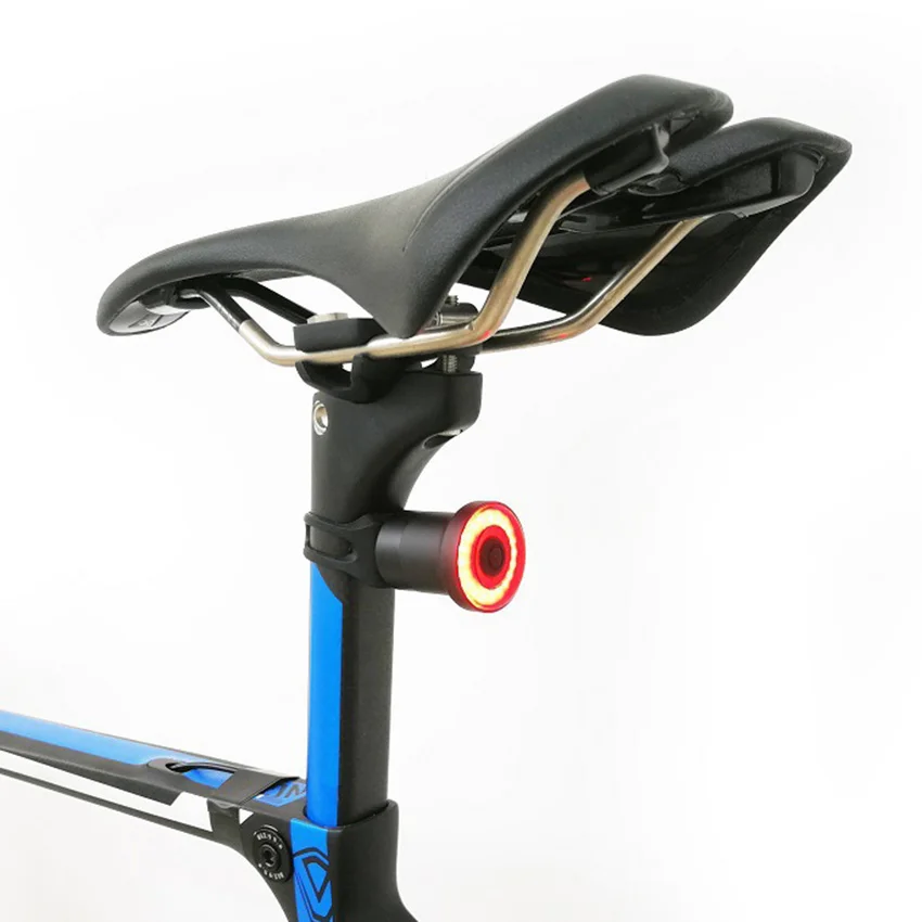 

Bicycle Rear Light Smart LED Braking Lamp Auto/Manual Switch Runtime Safety Visual Warning Lantern XLITE100 MTB Road Cycle Rear