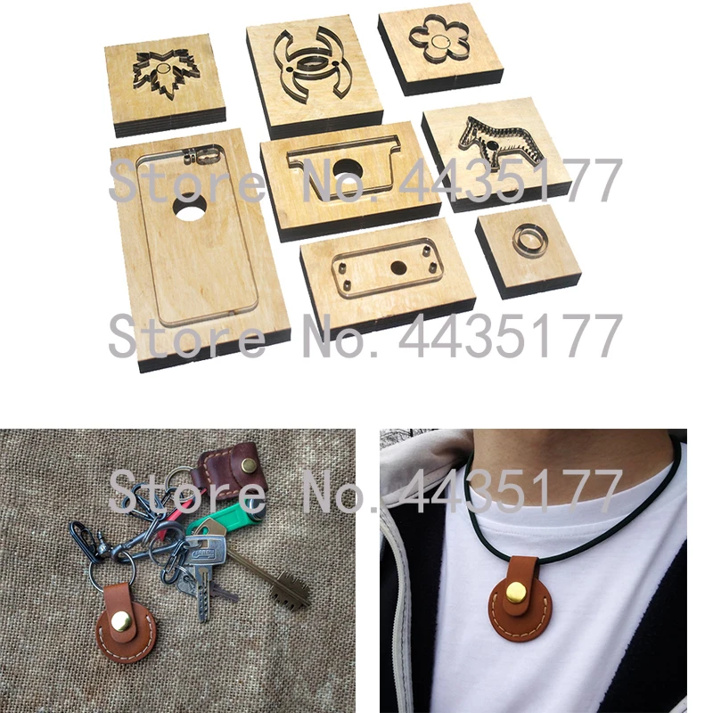 

Japan Steel Blade Rule Die Cut Steel Punch keychain coin purse Cutting Mold Wood Dies for Leather Cutter for Leather Crafts