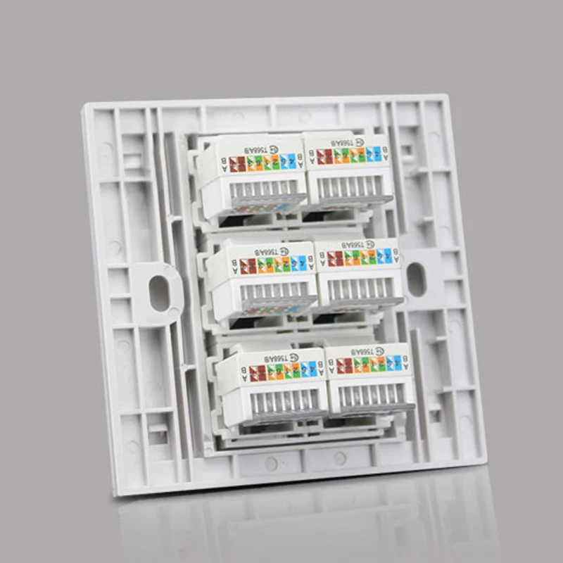 6 RJ45 wall panel pic 4