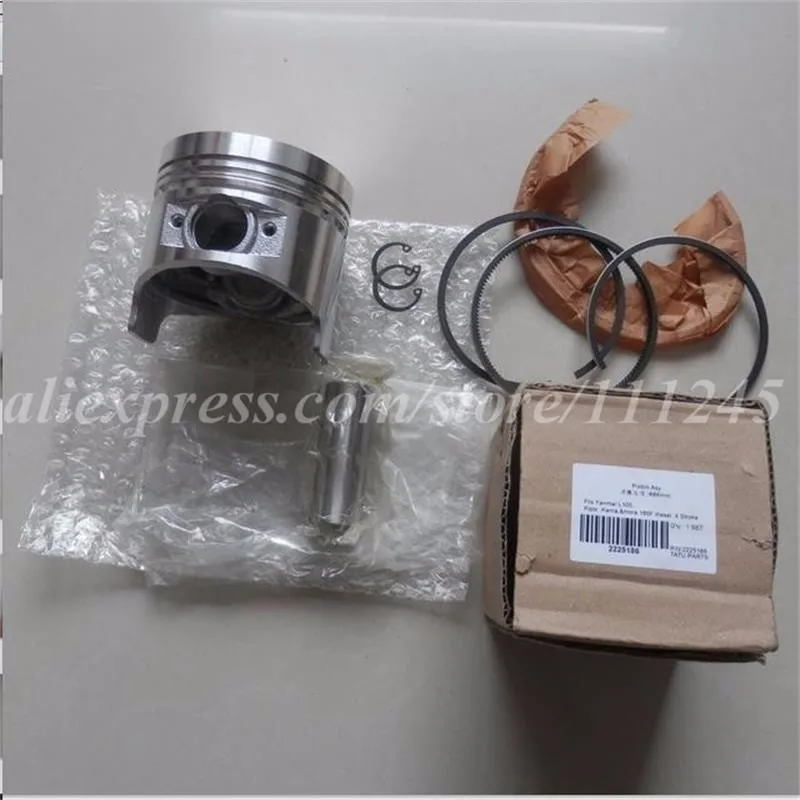 PISTON KIT 86MM YANMAR L100 186F DIESEL 1