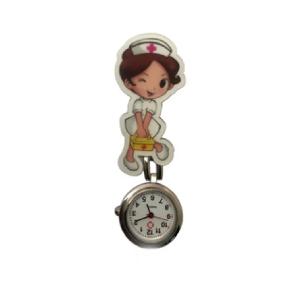 Cute Harajuku Nurse Pocket Watch Stainless Steel Fashion 3D Cartoon Doctor Nurse Pocket Fob Watch Hang Clip Watches A40 Cute Harajuku Nurse Pocket Watch Stainless Steel Fashion 3D Cartoon Doctor Nurse Pocket Fob Watch Hang Clip Watches A40